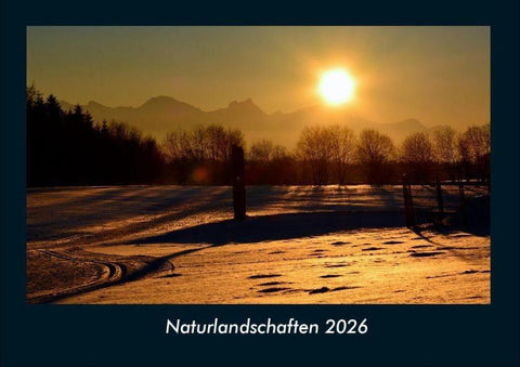 Naturlandschaften 2026 Fotokalender DIN A4