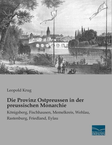 Die Provinz Ostpreussen in der preussischen Monarchie
