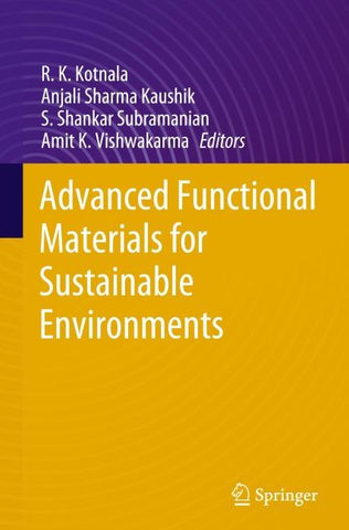 Advanced Functional Materials for Sustainable Environments
