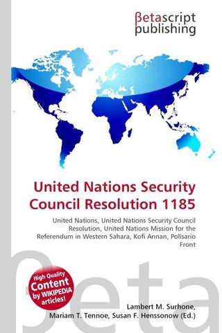 United Nations Security Council Resolution 1185