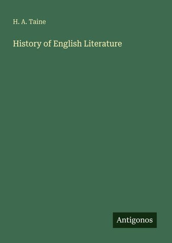 History of English Literature