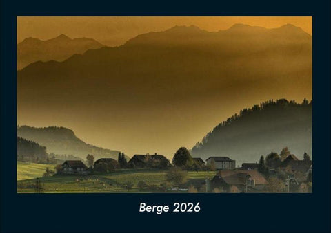 Berge 2026 Fotokalender DIN A4