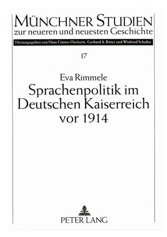 Sprachenpolitik im Deutschen Kaiserreich vor 1914