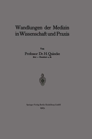 Wandlungen der Medizin in Wissenschaft und Praxis
