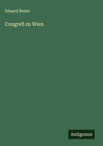 Congreß zu Wien