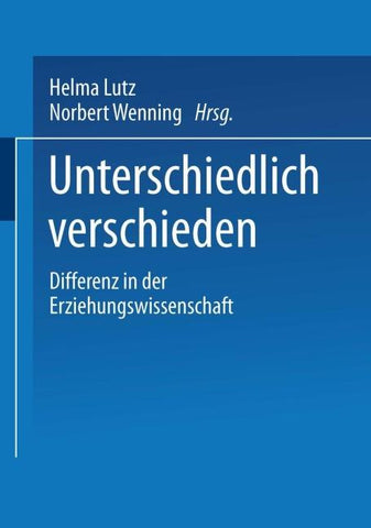 Unterschiedlich verschieden