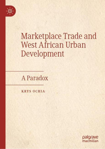Marketplace Trade and West African Urban Development