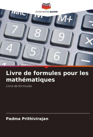 Livre de formules pour les mathématiques