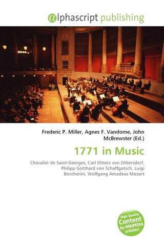1771 in Music