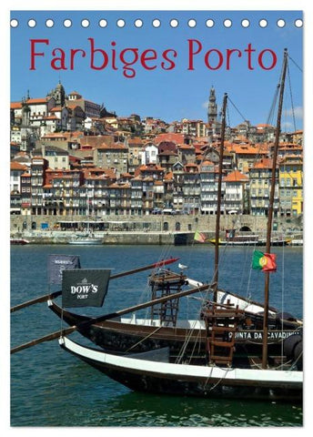 Farbiges Porto (Tischkalender 2026 DIN A5 hoch), CALVENDO Monatskalender