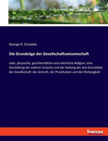 Die Grundzüge der Gesellschaftswissenschaft