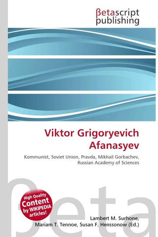Viktor Grigoryevich Afanasyev