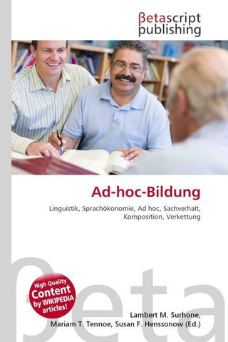 Ad-hoc-Bildung