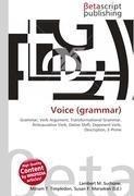 Voice (grammar)