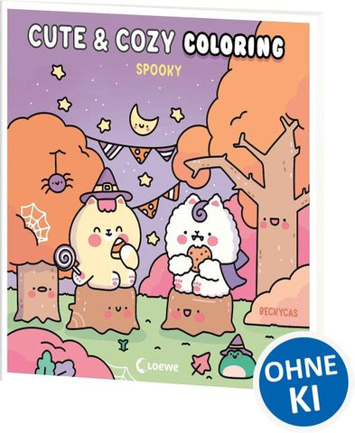 Cute & Cozy Coloring - Spooky