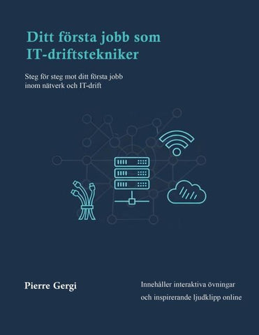 Ditt första jobb som IT-driftstekniker
