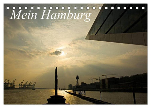 Mein Hamburg (Tischkalender 2026 DIN A5 quer), CALVENDO Monatskalender