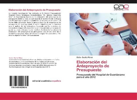 Elaboración del Anteproyecto de Presupuesto