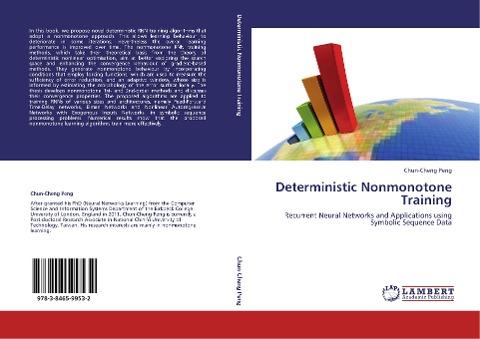 Deterministic Nonmonotone Training