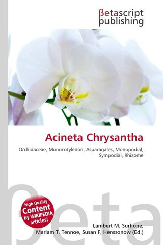 Acineta Chrysantha
