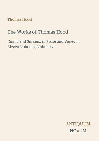 The Works of Thomas Hood
