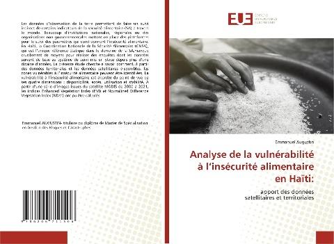 Analyse de la vulnérabilité à l¿insécurité alimentaire en Haïti: