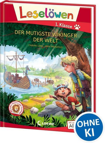Leselöwen 1. Klasse - Der mutigste Wikinger der Welt (Großbuchstabenausgabe)