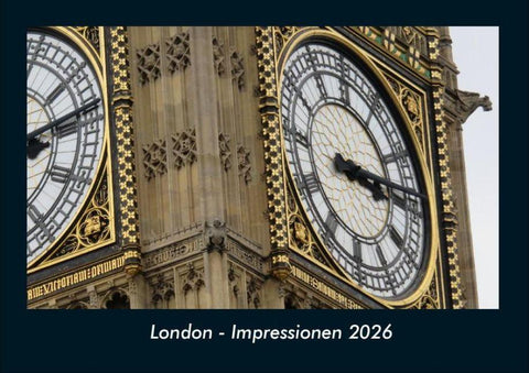 London - Impressionen 2026 Fotokalender DIN A4