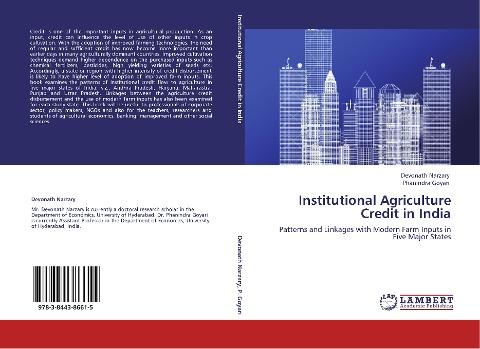 Institutional Agriculture Credit in India