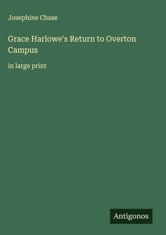 Grace Harlowe's Return to Overton Campus