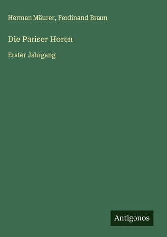 Die Pariser Horen