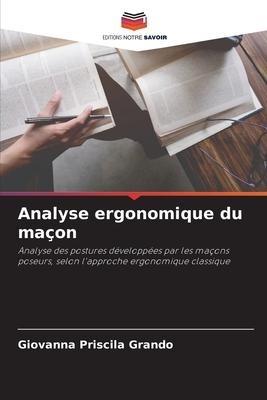 Analyse ergonomique du maçon