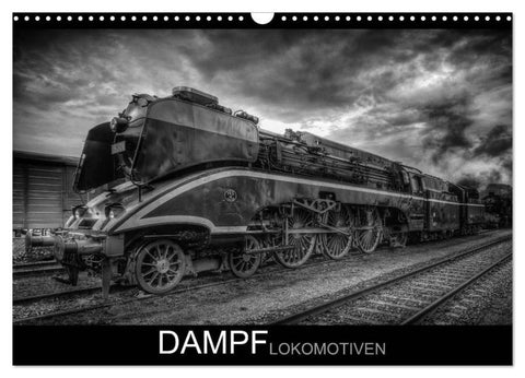 Dampflokomotiven (Wandkalender 2026 DIN A3 quer), CALVENDO Monatskalender