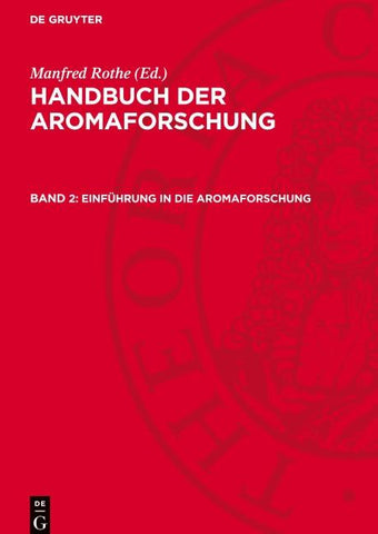 Einführung in die Aromaforschung