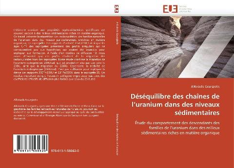 Déséquilibre des chaînes de l'uranium dans des niveaux sédimentaires