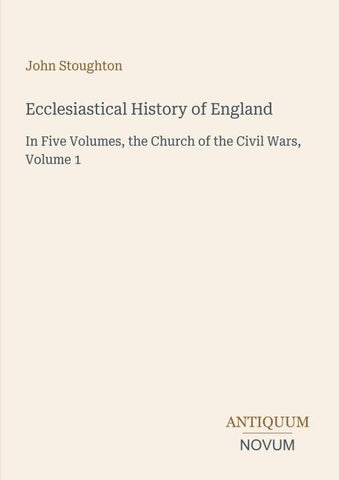 Ecclesiastical History of England