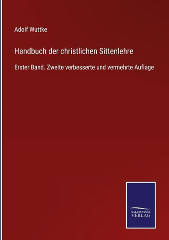 Handbuch der christlichen Sittenlehre