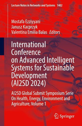 International Conference on Advanced Intelligent Systems for Sustainable Development (AI2SD 2024)