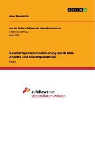 Geschäftsprozessmodellierung durch UML. Ansätze und Einsatzpotentiale