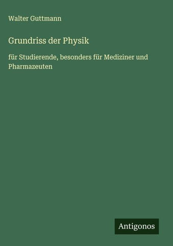 Grundriss der Physik