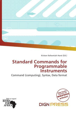 Standard Commands for Programmable Instruments