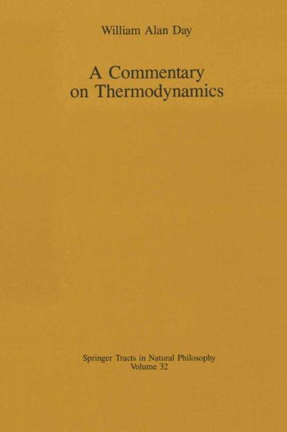 A Commentary on Thermodynamics
