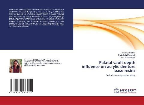 Palatal vault depth influence on acrylic denture base resins