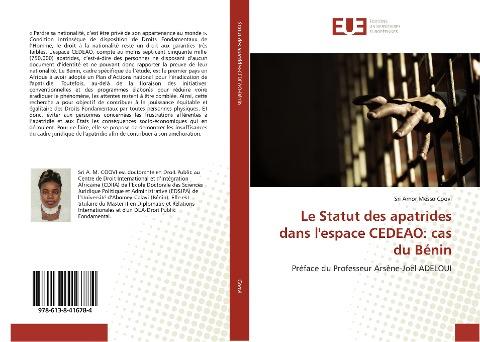 Le Statut des apatrides dans l'espace CEDEAO: cas du Bénin