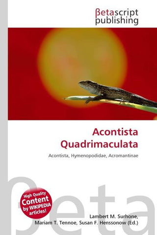 Acontista Quadrimaculata