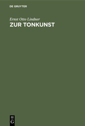 Zur Tonkunst