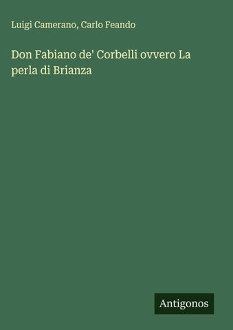 Don Fabiano de' Corbelli ovvero La perla di Brianza