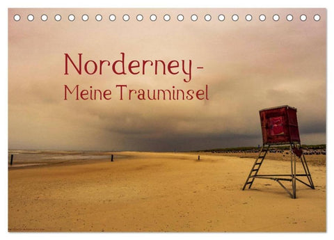 Norderney - Meine Trauminsel (Tischkalender 2026 DIN A5 quer), CALVENDO Monatskalender