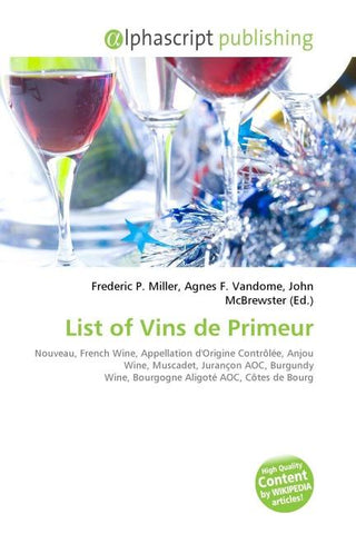 List of Vins de Primeur