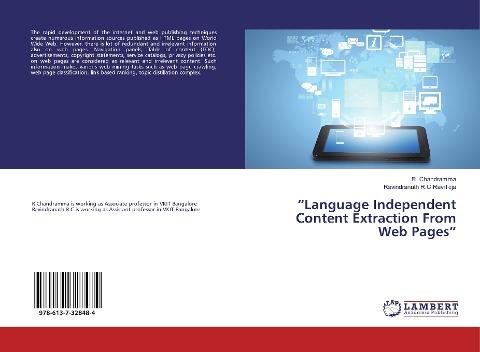 "Language Independent Content Extraction From Web Pages"